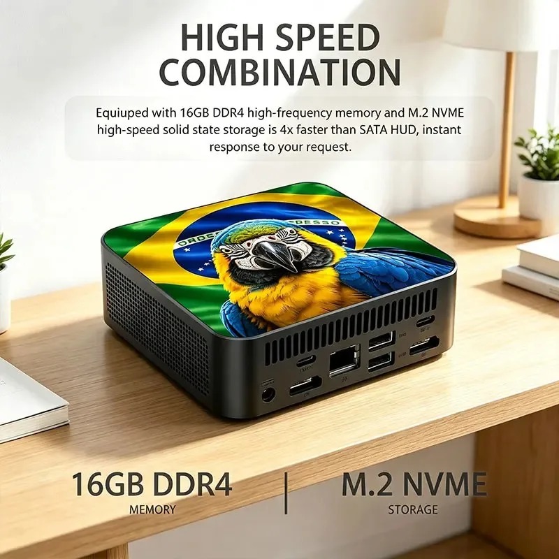 Mini PC drapeau Mexique Brésil - Pc Gaming Intel avis et prix